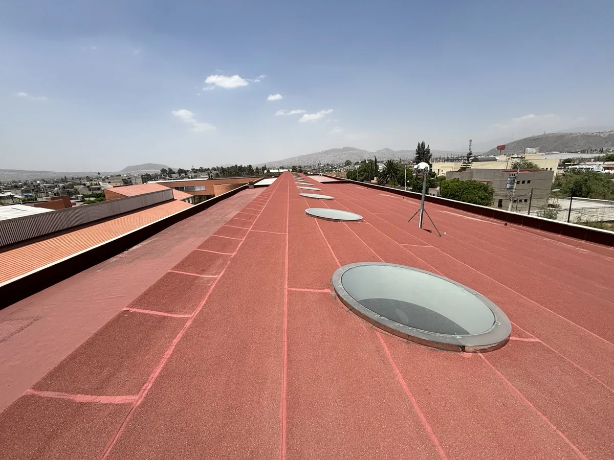 Azotea de edificio impermeabilizada